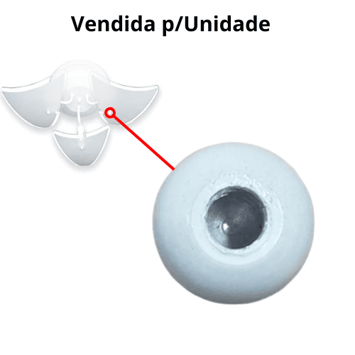 PORCA R/DIR 3,5MM P/FIXAR VIDRO DA LUMINÁRIA VENTILADORES AGATA ARIZONA BRUXELAS CHILE CLEAN SMART - ESFERA DE ALUMÍNIO BRANCA -*VENDIDA P/UNIDA - foto 1 de 2