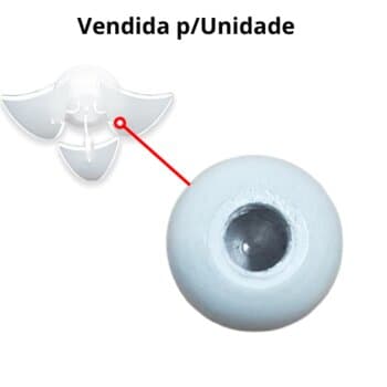 PORCA R/DIR 3,5MM P/FIXAR VIDRO DA LUMINÁRIA VENTILADORES AGATA ARIZONA BRUXELAS CHILE CLEAN SMART - ESFERA DE ALUMÍNIO BRANCA -*VENDIDA P/UNIDA