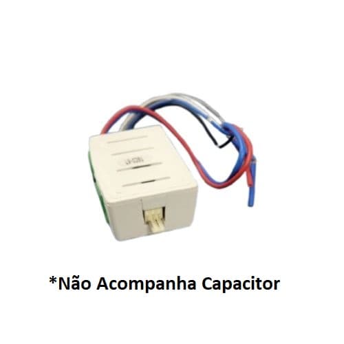 MODULO RECEPTOR DO CONTROLE REMOTO 220V P/VENTILADOR VENTI-DELTA LUNIK EFYX 2A-GER SEM CAPACITOR SEM CANOPLA -*APENAS MODULO RECEPTOR* - foto 1 de 5