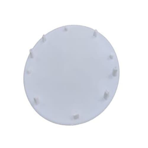 ACABAMENTO DA GRADE VENTILADOR VENTISOL BRANCO - C/EMBLEMA LOGOTIPO ATUAL 2018/2019 P/GRADE METAL 50CM/60CM - foto 1 de 3