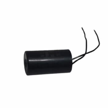 CAPACITOR 025,0UF 2FIOS RD 250VAC CBB60 009043 - P/PORTAO ELETRONICO DE ELEVACAO - CAP FIXO DE PROLIPR. 50/60HZ 30,0X250 - MEDIDA 32MMX61MM