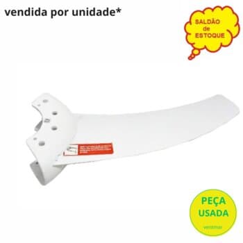 PÁ HÉLICE P/VENTILADOR DE TETO ARNO VX4010 - PÁ PLÁSTICA BRANCA - *VENDIDA P/UNIDADE - *SALDÃO- USADAS-SEMI-NOVAS*