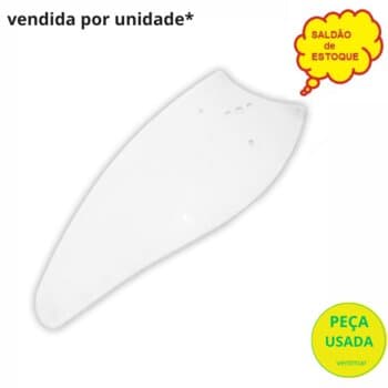 PÁ HÉLICE P/VENTILADOR DE TETO LOREN SID M1/M2 - FOLHA ACRÍLICA P051I/TR C/3-FUROS - *VENDIDA P/UNIDADE - *SALDÃO C/PEQUENOS ARRANHADOS