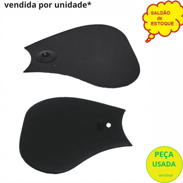 ORELHA PÁ DA HELICE VENTILADOR VENTISOL 50CM PRETO -*SALDÃO USADO*-*VENDIDA P/UNIDADE - ENCAIXE C/PARAFUSO E TRAVA GUIA NO CENTRO MIOLO, BICO DE POLIA - foto 1 de 1