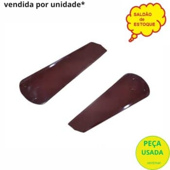 PÁ HÉLICE PARA VENTILADOR DE TETO LOREN SID LUMI M3 - PL RETA COR MADEIRA - VENDIDA P/UNIDADE *SALDÃO PEQUENOS DEFEITOS*