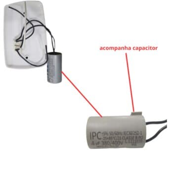 CHAVE PARA EXAUSTOR ARGE - EXAUSTOR VENTI-DELTA 40/50CM 220V C/CAP. 04,0UF - ESPELHO C/TECLA LIGA DESLIGA C/REVERSãO C/CAIXA DE SOBREPOR 4X2 BRANCA