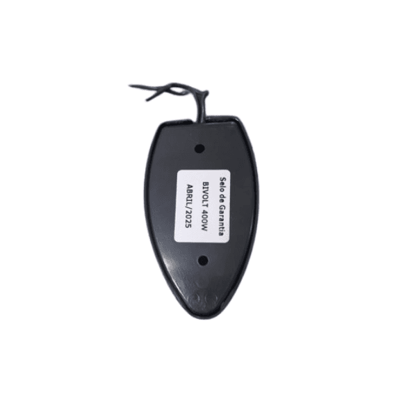 CHAVE P/VENTILADOR DE PAREDE CONTROLE DE VELOCIDADE ROTATIVO DIMER 0400W BIV C/CLIQUE - PRETA C/CAIXA MOUSE DE SOBREPOR - RIMA - foto 1 de 2