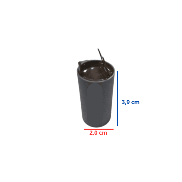 CAPACITOR 002,0UF 3/4 TERMINAL RD 300VAC - P/VENTILADOR DE TETO LOREN SID ORBITAL 220VOLTS / VENTILADOR ORBITAL 30CM 220V - BIVOLTS - foto 1 de 2