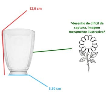 GLOBO TULIPA VIDRO VENTILADOR IMPORTADO CANELADA C/DESENHO ARTISTICO ROSAS