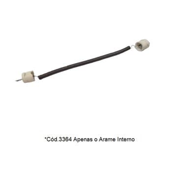 RESISTENCIA P/AQUECEDOR VENTISOL QUARTZO AQ-01 110V - *APENAS O ARAME INTERNO DO TUBO QUARTZO*-VENDIDA P/UNIDADE