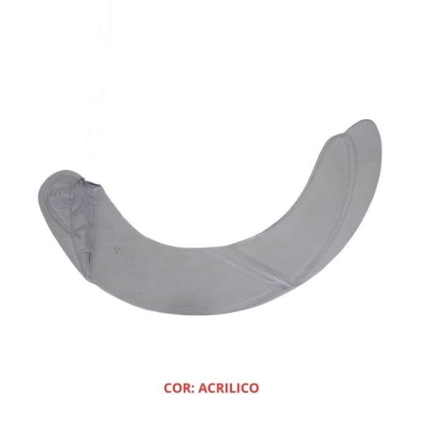 PÁ HÉLICE P/VENTILADOR DE TETO ALISEU RETRÁTIL MAX -*VENDIDA P/UNIDADE - PLÁSTICA CRISTAL - foto 1 de 2