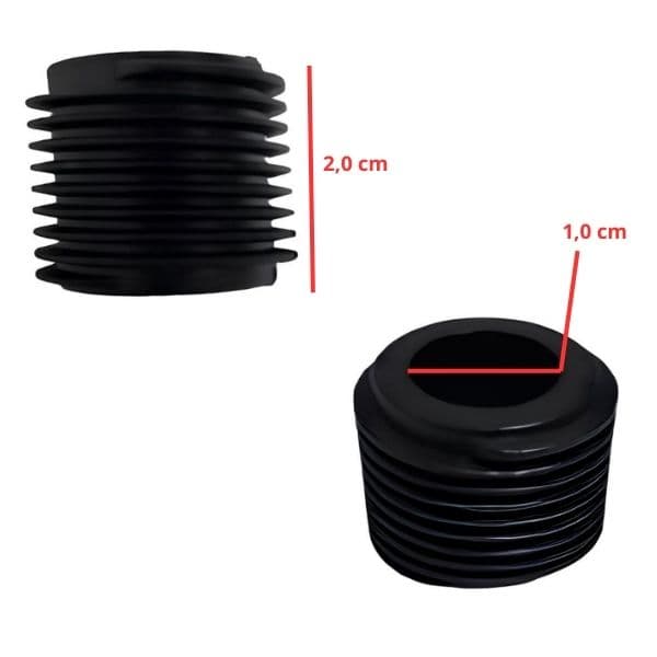ENGRENAGEM ROSCA SEM FIM P/VENTILADOR DÔMINA 50/60CM 11,5MM ENCAIXE - ROSCA SEM FIM DOMINA NEO OCTOPUS - ENCAIXE EM EIXO 11,5MM - foto 1 de 2