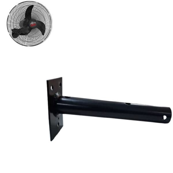 SUPORTE PARA VENTILADOR DE PAREDE VENTI-DELTA 65CM DELTA SUPER PRETO - METAL SEM CANOPLA SEM GARFO - foto 1 de 2