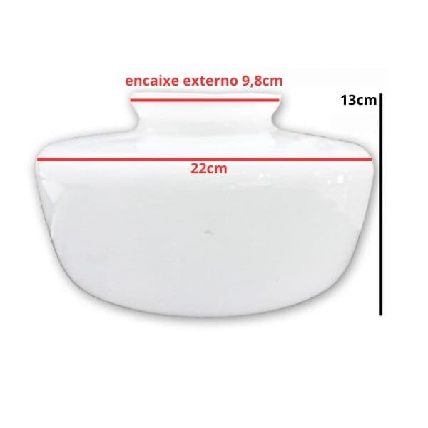 GLOBO *DIVERSOS MODELOS 98MM / 9,8CM VIDRO VENTILADOR IMPORTADO - foto 1 de 2