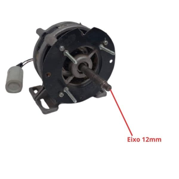 MOTOR P/CLIMATIZADOR CLIMATTIZE BIV110V-220V10,0UF EASY FIX GIRO - LADO DO DISCO - *USAR C/CAP-10,0UF X 250VAC* - foto 1 de 3