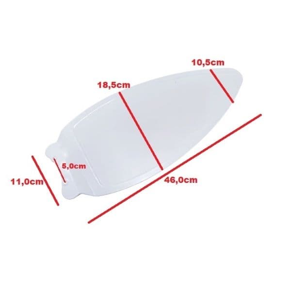PA HELICE P/VENTILADOR DE TETO VENTISOL AIRES LUMIAR PRISMA - KIT JOGO C/03PAS PA0341 PLASTICA BRANCA MAIS FINA - foto 1 de 4
