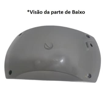 CARCAÇA DO CLIMATIZADOR JOAPE PAREDE - CARENAGEM BASE DO RESERVATÓRIO COPACABANA/660 GUARUJA/770 FORTALEZA/777 - PLÁSTICA COR CINZA