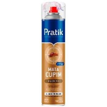 INSETICIDA MATA CUPIM AEROSOL SPRAY 350ML - PRATIK MATA CUPIM 350ML