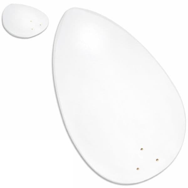 PÁ HÉLICE P/VENTILADOR DE TETO VOLARE - MDF COR BRANCA FOCUS PETALO -*VENDIDA P/UNIDADE - foto 1 de 2