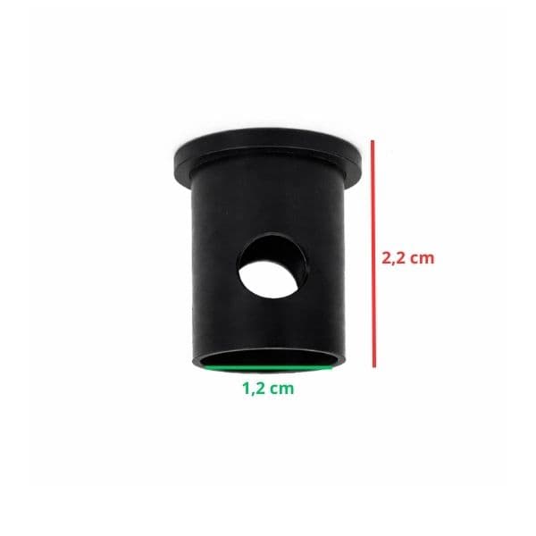 BUCHA INFERIOR DA HASTE P/VENTILADOR DE TETO VENTI-DELTA LOREN SID ARGE TRON - BUCHA DO EIXO P/FIXAÇÃO DE VENTILADORES - VÁRIOS MODELOS - foto 1 de 2