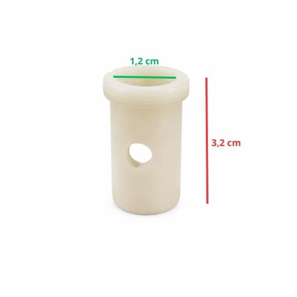 BUCHA INFERIOR DA HASTE P/VENTILADOR DE TETO LOREN SID - BUCHA MAIOR PARA AUXILIAR NA FIXAÇÃO DE VENTILADORES - VÁRIOS MODELOS - foto 1 de 2