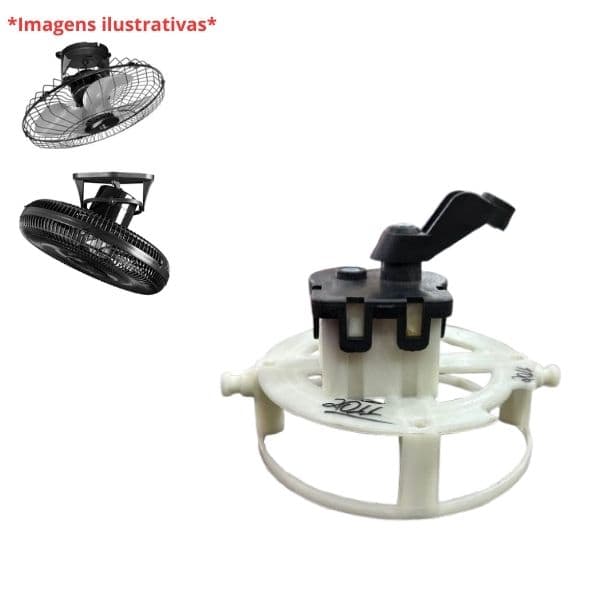 Tampa Campana do Motor c/Caixa de Engrenagens do Oscilante p/Ventilador Venti-Delta Premium Orbital 360Graus 50/60cm - Usar c/ROL.0000