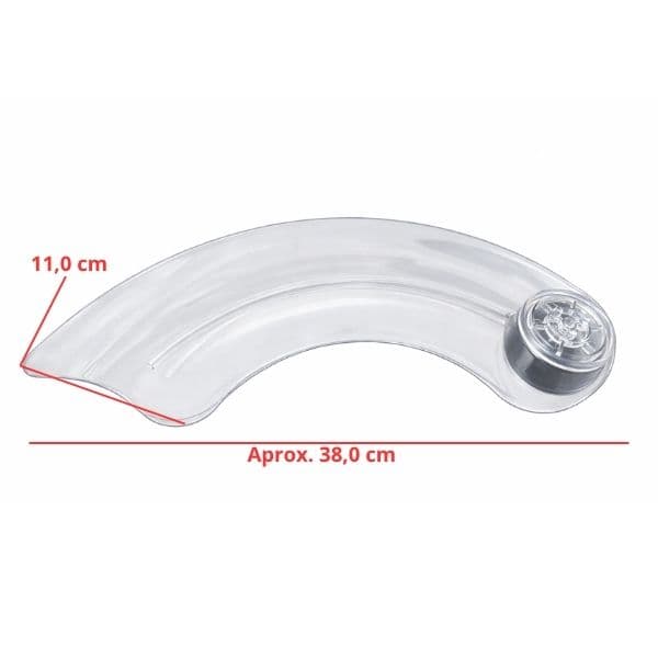 PÁ HÉLICE P/VENTILADOR DE TETO VENTISOL RETRÁTIL ASTRO INVERTER -*VENDIDA P/UNIDADE - PLÁSTICA CRISTAL - foto 1 de 2