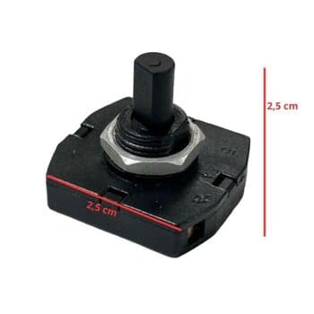 CHAVE P/VENTILADOR VENTISOL COLUNA E MESA 30/40/50CM/ MONTA FÁCIL 3-VEL/ CIRCULADOR VENTISOL CA01/CA02 - DIMER BIV CONTROLE DE 3VEL