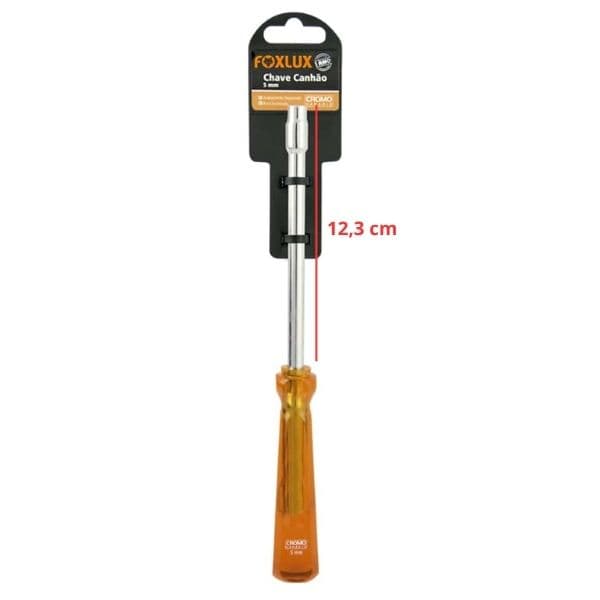 CHAVE CANHAO 06MM FOXLUX/FAMASTIL - foto 1 de 2