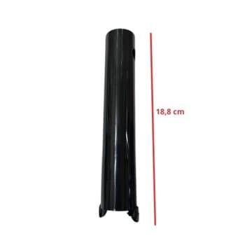 CARENA TUBO PLASTICO DA HASTE VT VENTISOL PRETO INVERTER LEGACY ELLUZ VORTICE FLOW