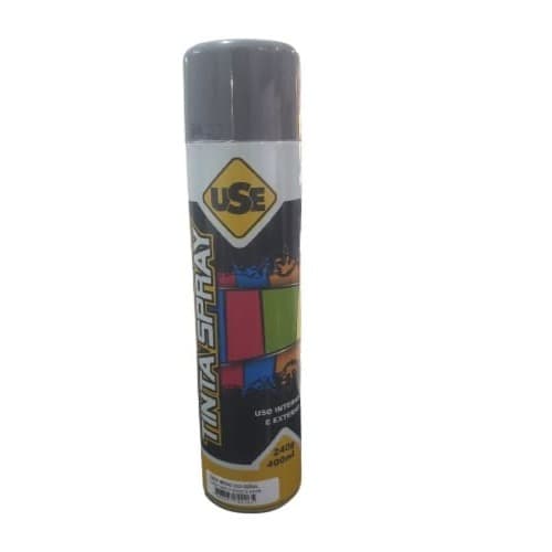 Spray Tinta Cor Cinza Médio 360/400ml - USE - foto 1 de 1