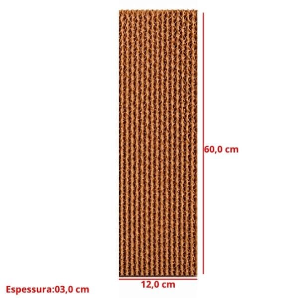 COLMÉIA P/CLIMATIZADOR - E03,0X L12,0 X A/C043,0CM LATERAL VENTISOL CLI-01 CLI-02 - PAINEL EVAPORATIVO 06012-03 - *VENDIDA P/UNIDADE - foto 1 de 2