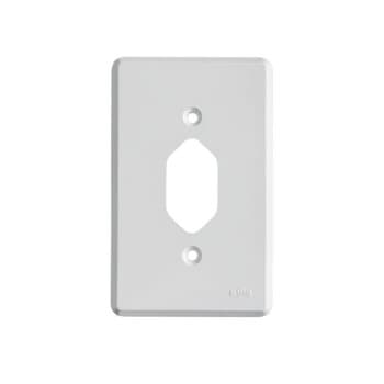 ESPELHO PLACA 4X2 P/1-TOMADA PADRÃO NBR - ILUMI COR BRANCA