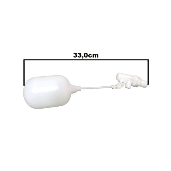 BóIA REGISTRO TORNEIRA NIPEL DE 1/2" POLEGADA - CLIMATIZADOR AG EBONE FOGI FOG1 - FOGII FOG2 - FOGIII FOG3 - FOGIV FOG4 - FOGV FOG5 - ECO EVOLUTION - foto 1 de 2