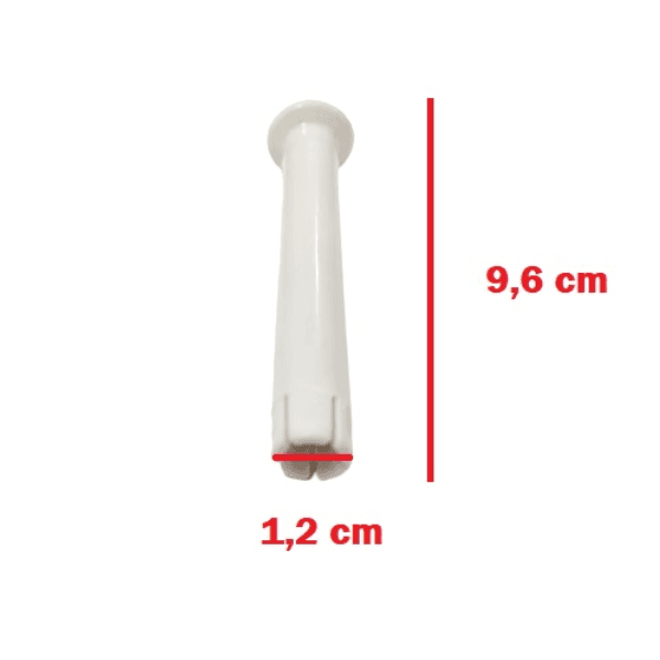 PINO PUXADOR DO OSCILANTE P/ VENTILADOR DÔMINA 50/60CM- COR BRANCA - PINO DO OSCILADOR - foto 1 de 3