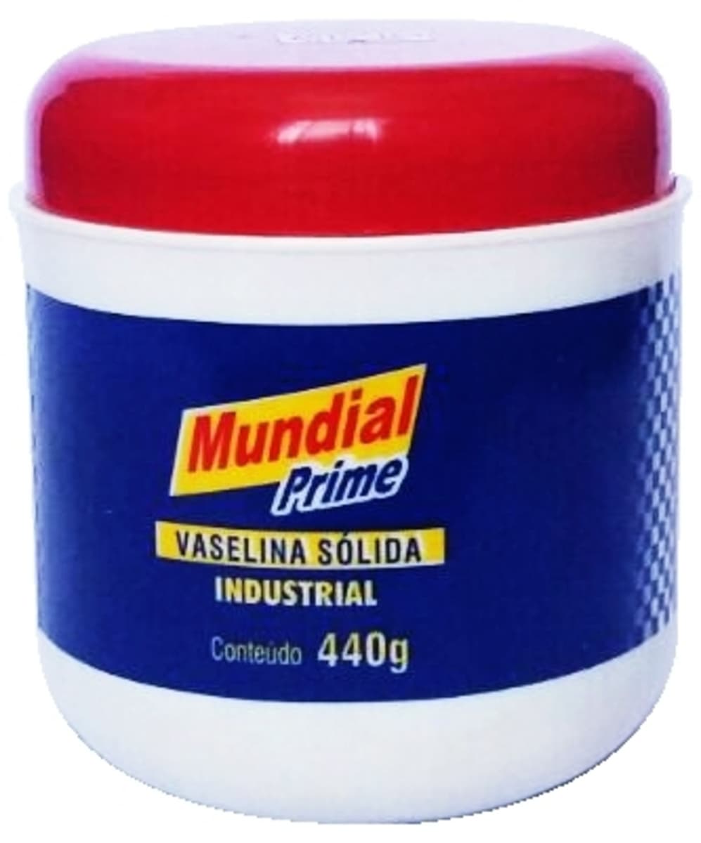 VASELINA SÓLIDA INDUSTRIAL MUNDIAL PRIME - POTE 90GR - foto 1 de 1