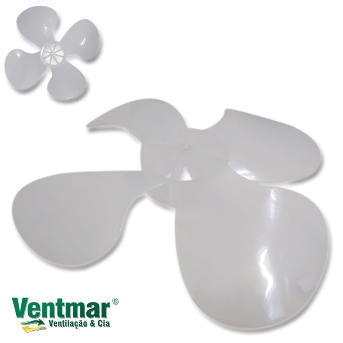 HELICE DE 50CM P/VENTILADOR VENTI-DELTA PREMIUM / DELTA GOLD 50CM 4PAS PL - ENCAIXE EIXO 10,0MM PONTA REDONDA C/TRAVA TRASEIRA - foto 1 de 4