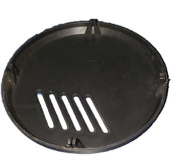 EMBLEMA DA GRADE DO VENTILADOR VENTISOL PRETO - LOGOTIPO ANTERIOR ATé 2018 - ANEL FRONTAL PLASTICO