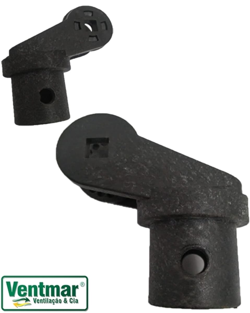 SUPORTE CACHIMBO VENTILADOR VENTI-DELTA - SUPORTE DO MOTOR OSCILANTE COLUNA OU MESA COR PRETA - ENCAIXE 29MM - APENAS P/COLUNA OU MESA - foto 1 de 2