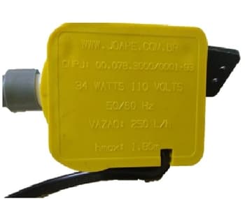 Bomba de Agua 0250LH 110V34W HMAX.2,50MT P/Climatizador Joape Parede Rede HD - Cassino 737 Copacabana 660 Fortaleza 777 Guaruja 770 Jurere 767 -