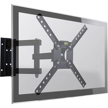 SUPORTE P/FIXAR TV NA PAREDE - MODELO TRI-ARTICULADO COM INCLINAÇÃO P/TV LED, LCD, PLASMA, 3D E SMART DE 10 ATÉ 55"