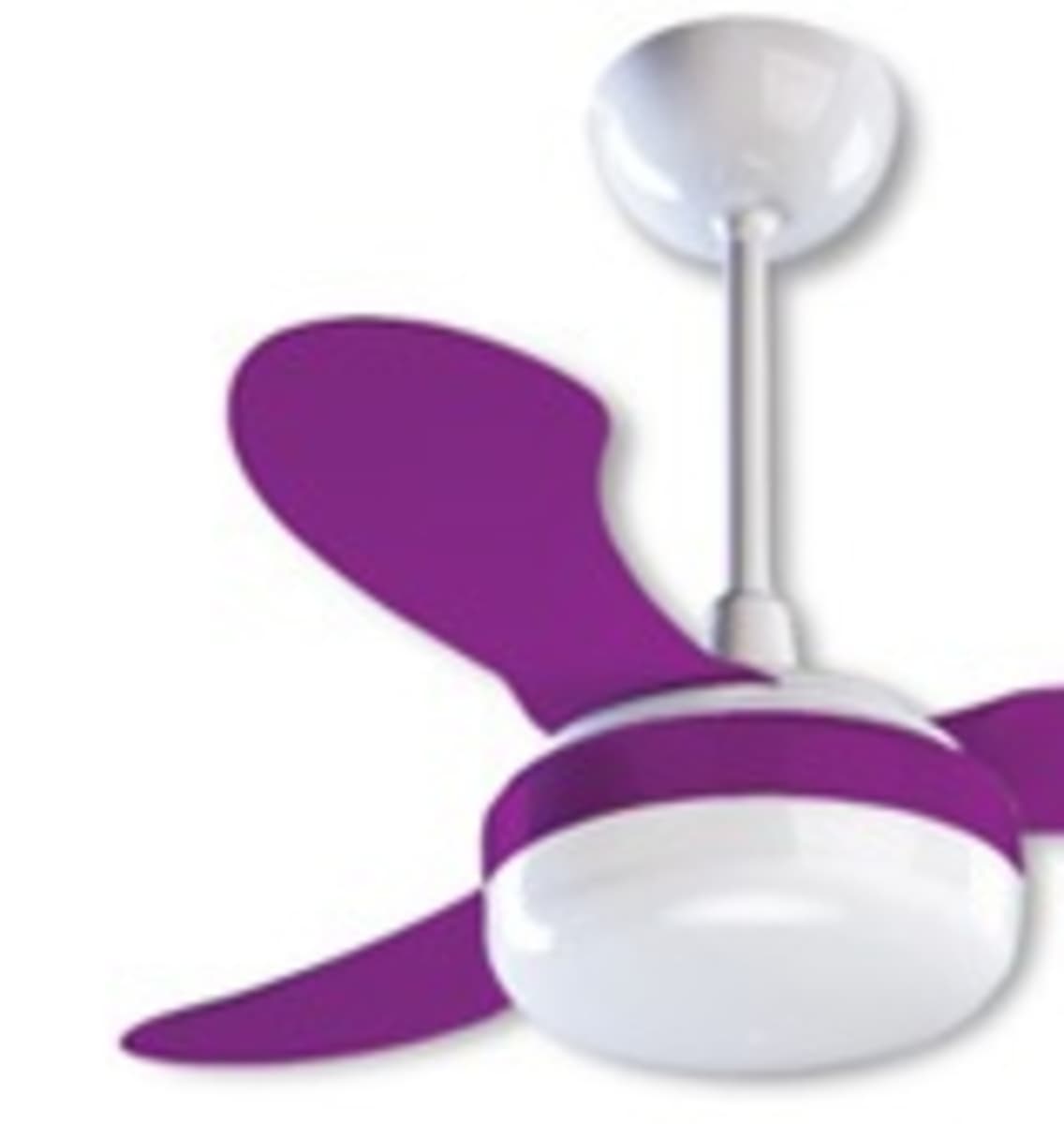 PÁ HÉLICE P/VENTILADOR DE TETO VENTISOL PETIT COR LILÁS/ROXA - 01-PÁ PLÁSTICA ARTE PETIT - *VENDIDA P/UNIDADE - foto 1 de 3