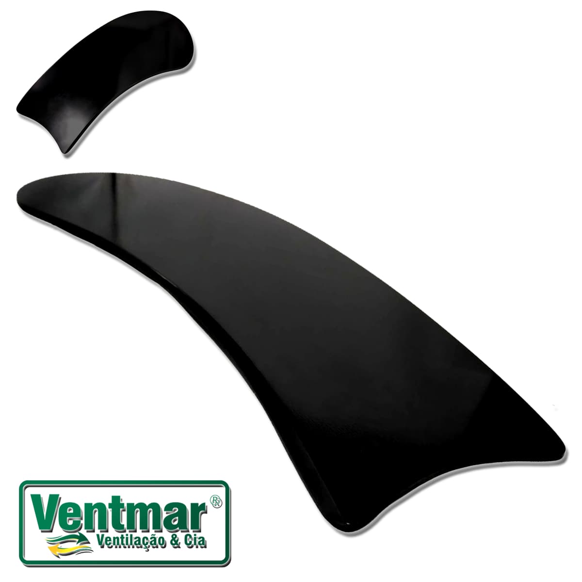 PÁ HÉLICE P/VENTILADOR DE TETO - MDF ARTE BRANCA SEM FURAÇÃO MONTA EM DIVERSOS VENTILADORES VENTI-DELTA LOREN SID ARGE *VENDIDA P/UNIDADE - foto 1 de 3