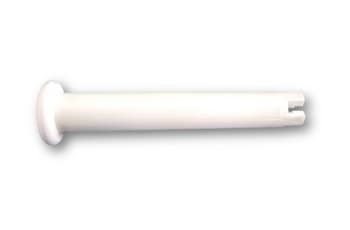 PINO PUXADOR DO OSCILANTE VENTILADOR TRON ATUAL COR BRANCA - COMPRIMENTO TOTAL 09,0CM - MANíPULO DO OSCILANTE