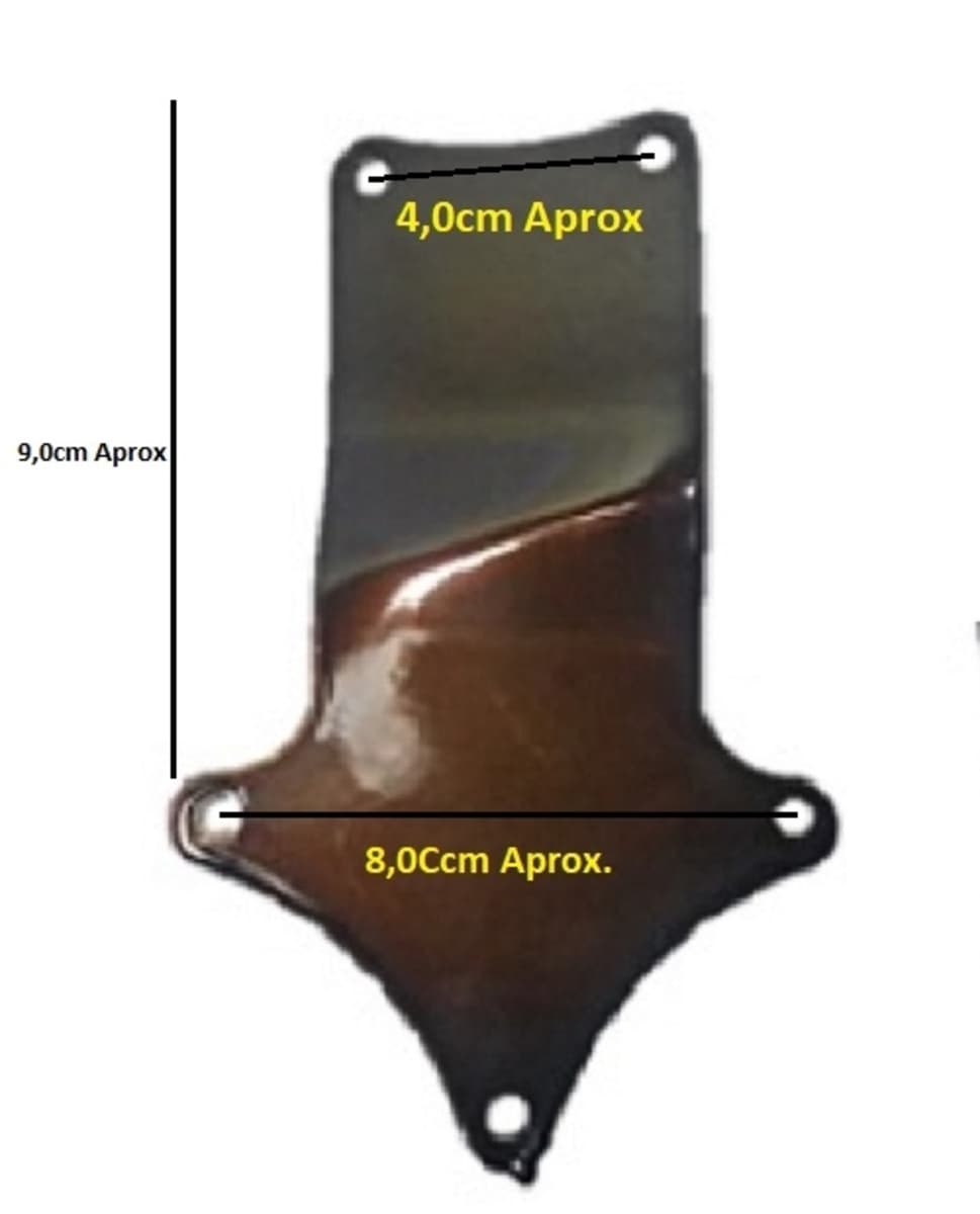 GARRA SUPORTE DA PÁ HÉLICE P/VENTILADOR DE TETO TRON AVENTADOR - COR BRONZE -*VENDIDO P/UNIDADE - GARRA AT TRON COMERCIAL NEW ATUAL - foto 1 de 2