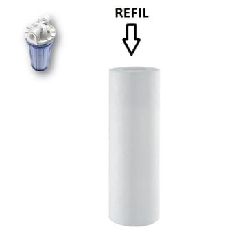 REFIL FILTRO LORENZETTI LOREN ACQUA 7 POLEGADAS PARA PONTO DE USO - ELEMENTO FILTRANTE DE POLIPROPILENO REFIL LOREN ACQUA 7"