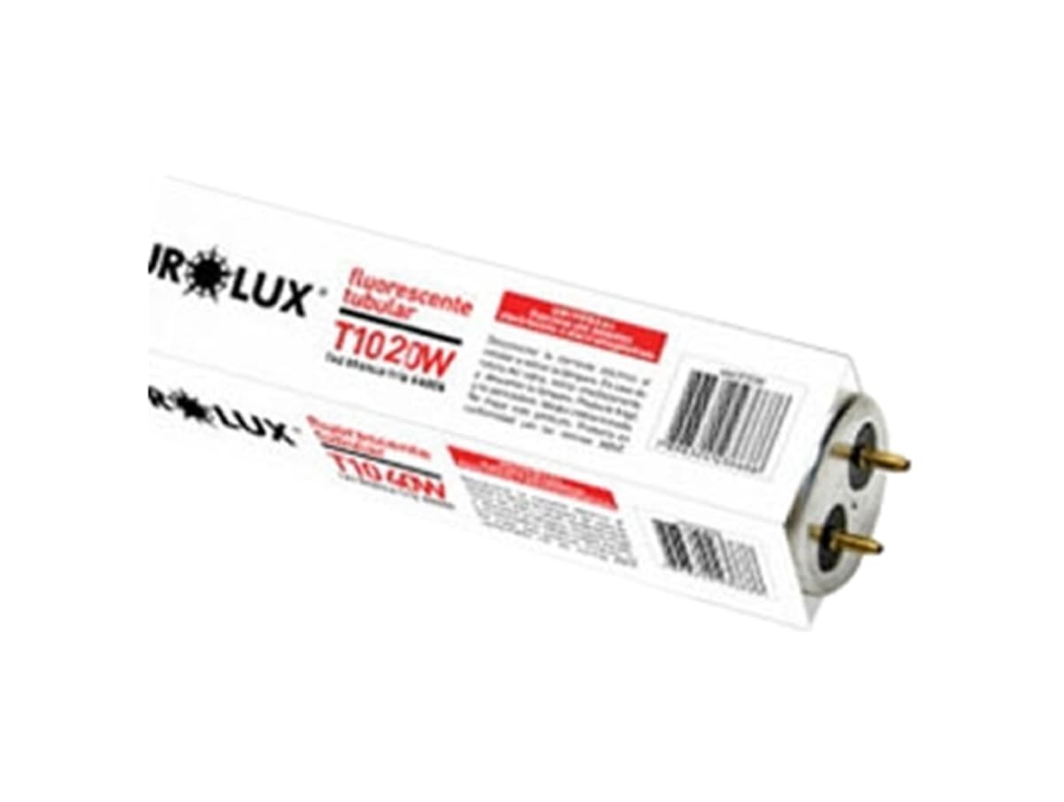 LAMPADA FLUERESCENTE T10 060CM 20W 5000K BASE G13 PARA CALHAS DE 060CM - DIAMETRO 31MM/3,10CM - foto 1 de 2