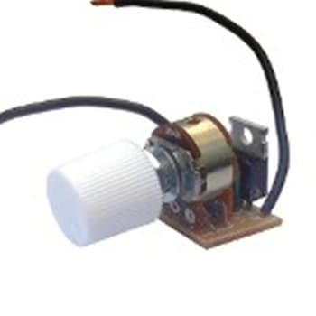 CONTROLE P/VENTILADOR DIMER ROTATIVO SEM CLIQUE - POTÊNCIA 0400W BIVOLTS - KNOB BOTÃO BRANCO - CONTROLA PRODUTOS C/POTÊNCIA ATÉ 200WATTS