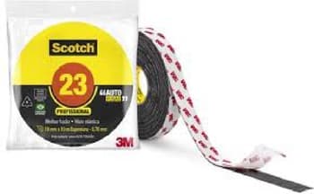 FITA ISOLANTE DE AUTO FUSãO - 19MM X 5M SCOTCH 33 PROFISSIONAL