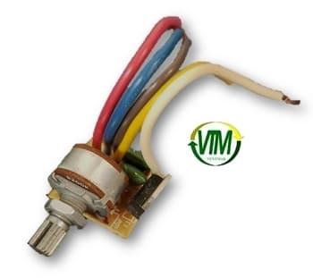 DIMER LIGA DESLIGA P/VENTILADOR VENTNEW VENT NEW - CONTROLE DE VELOCIDADE ROTATIVO COM CLIQUE BIVOLTS 200WATTS - SEM BOTÃO SEM TRIMPOT*